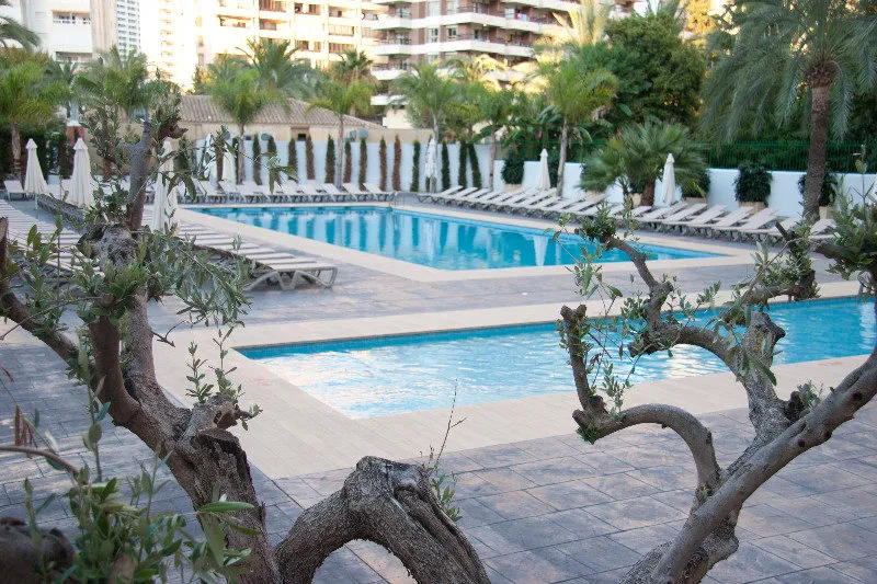 Pool, Flash hotel Benidorm, Costa Blanca