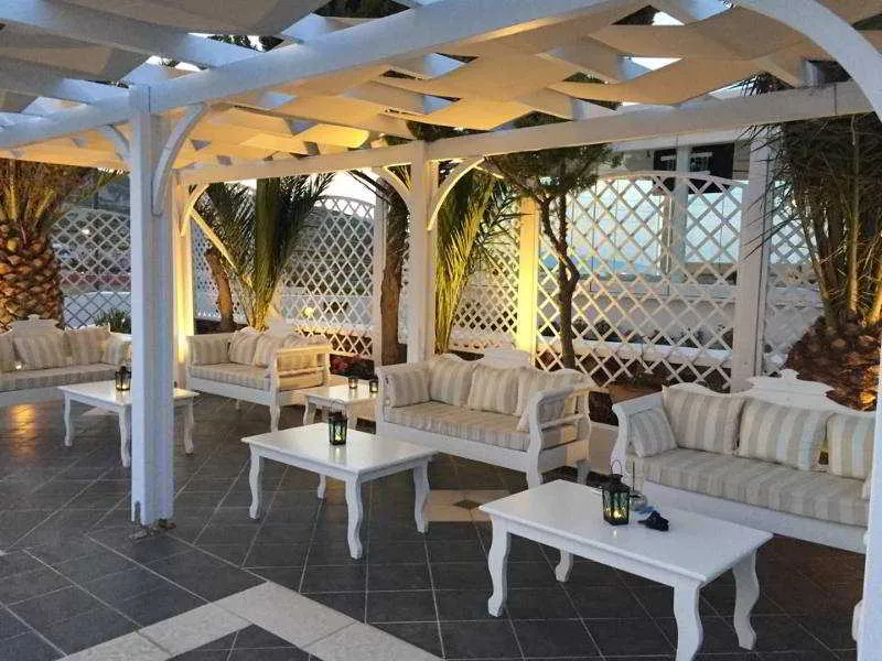 Terrace, Milos Villas, Santorini
