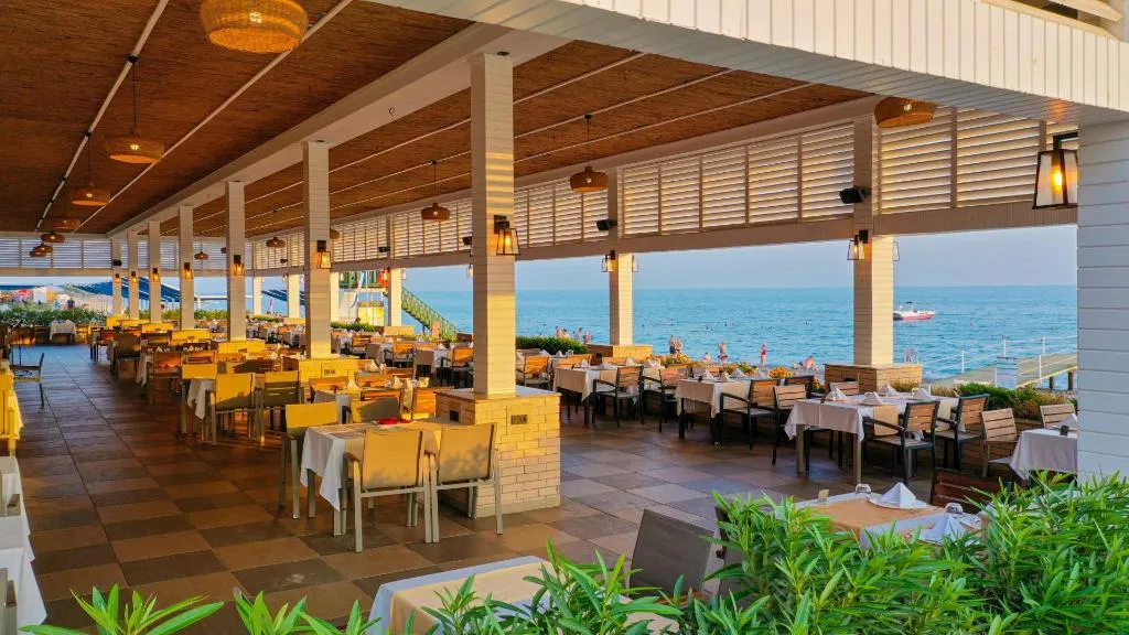 Restaurant, Crystal Admiral Aqua Collection, Antalya