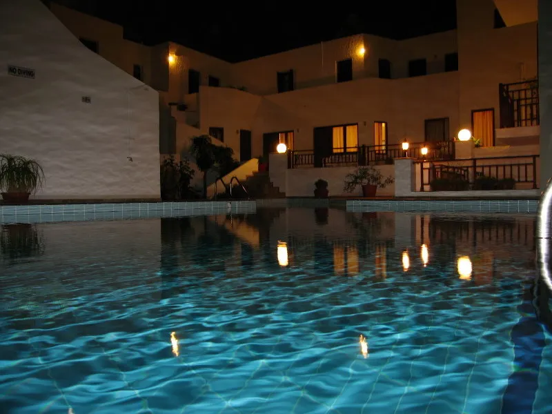 Pool, Blue Sea, Crete