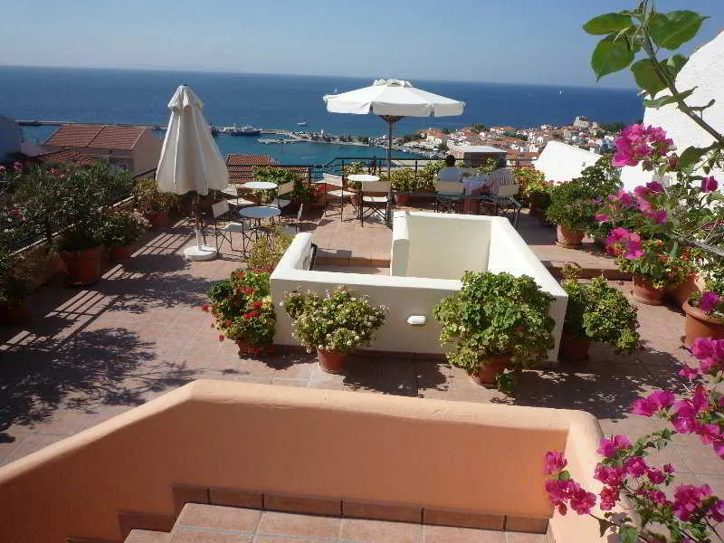 Terrace, Astra Village, Samos