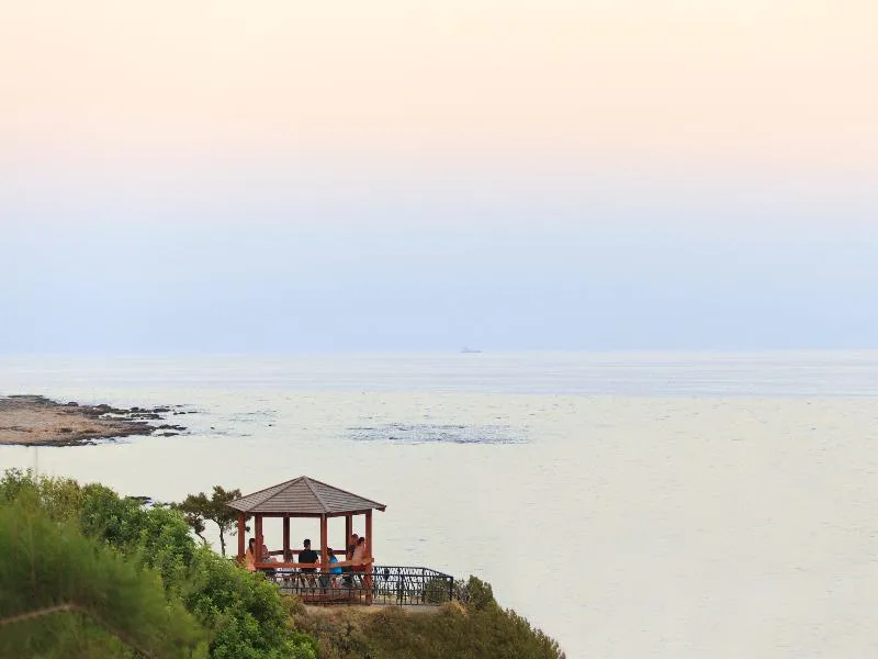 Terrace, Rodos Princess Beach Hotel, Rhodes