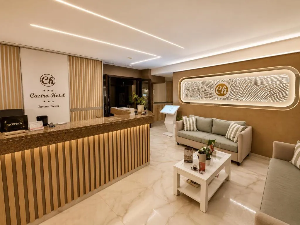 Lobby, Castro Hotel, Crete