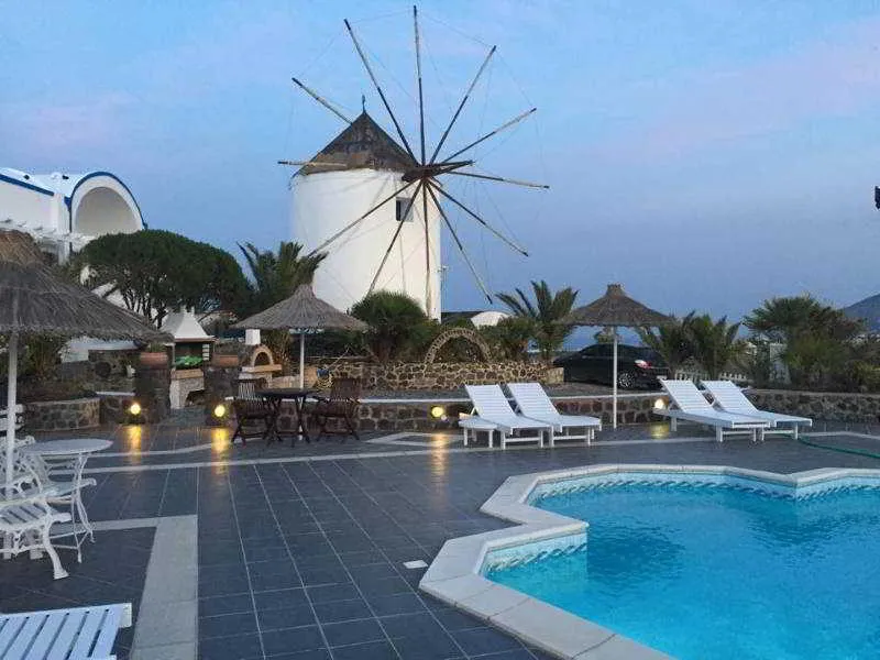 Pool, Milos Villas, Santorini