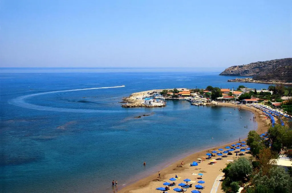 General view, Saint Amon, Rhodes