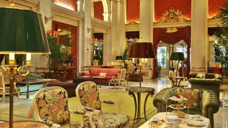 Lobby, Avenida Palace, Lisbon