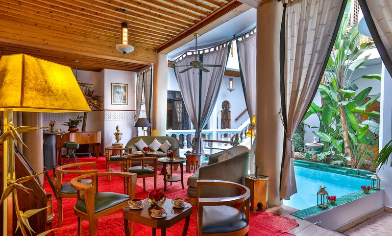 General view, Riad Moucharabieh, Marrakech