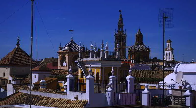 General view, Pension Perez Montilla, Seville