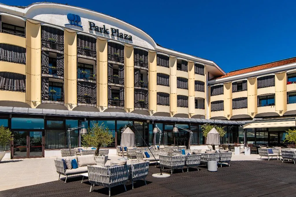 Terrace, Hotel Park Plaza Histria, Istria