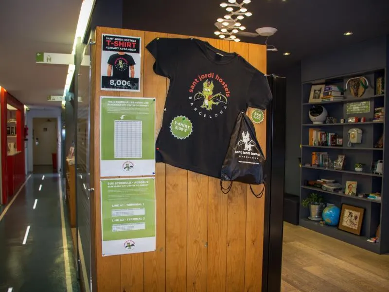 Lobby, Sant Jordi Gracia Hostel, Barcelona
