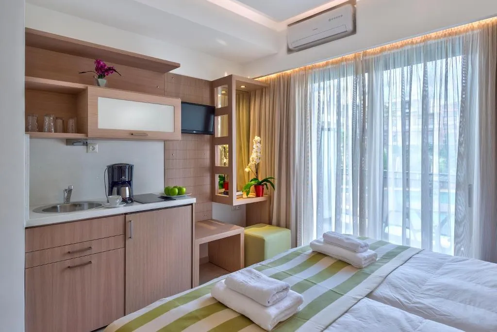 STUDIO CAPACITY 2 Room, Leonidas Hotel & Apartments, Crete