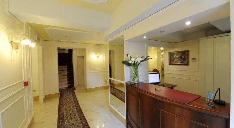 Lobby, Hotel Villa Rosa, Venice
