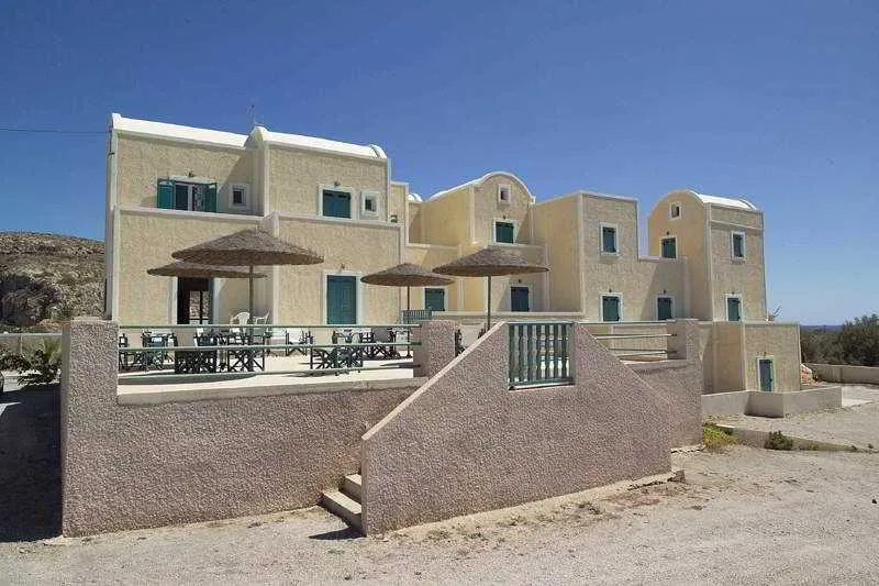 General view, Porto Villas Pension, Santorini