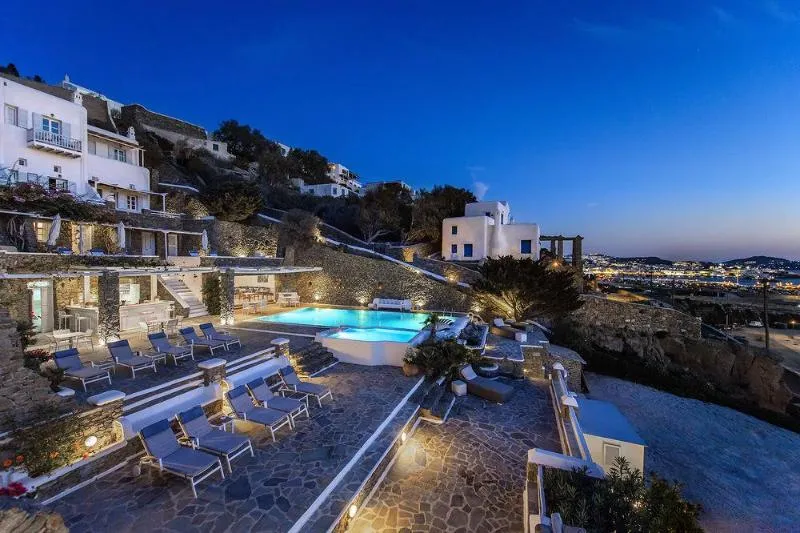 General view, Apanema Resort, Mykonos