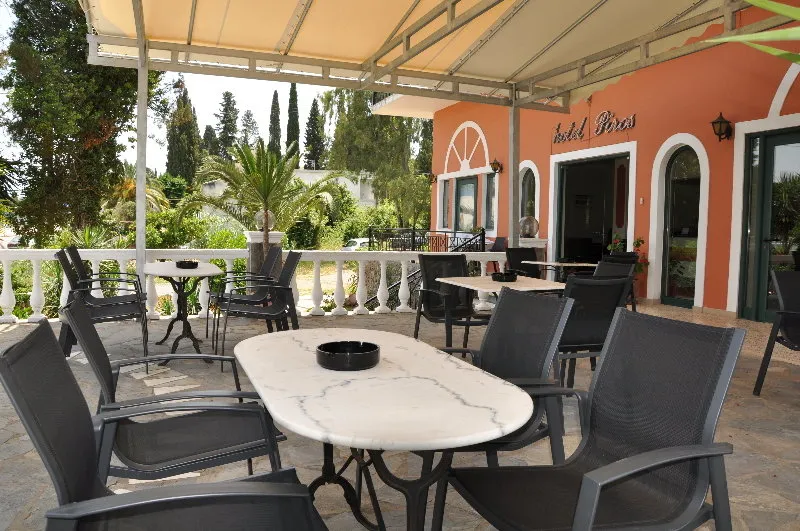 Terrace, Pyrros Hotel, Corfu