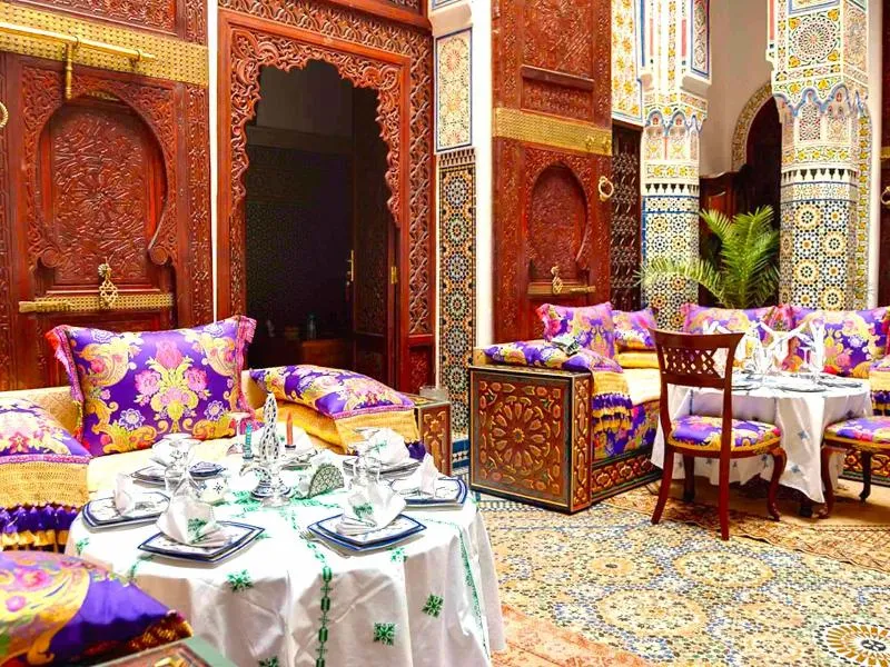 General view, Riad Rcif, Fez