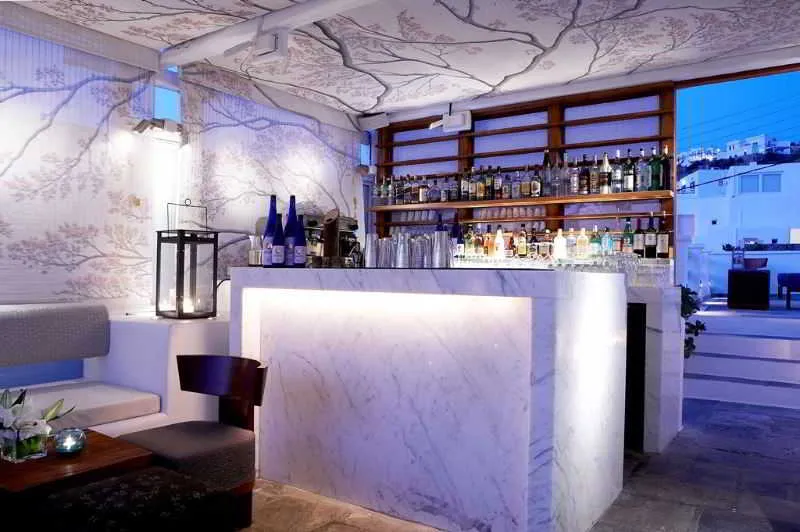Restaurant, Belvedere hotel, Mykonos