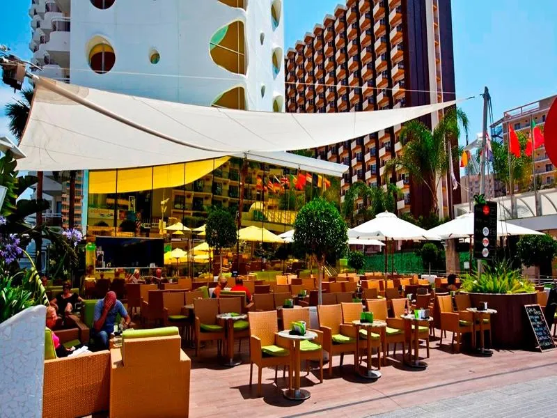 Terrace, Riviera Beachotel, Costa Blanca