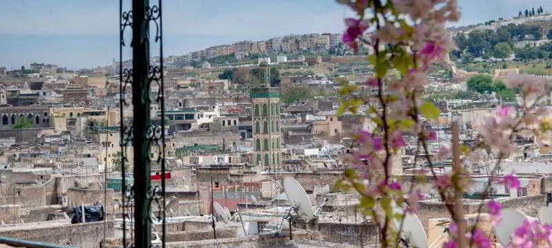 Terrace, Riad Rcif, Fez
