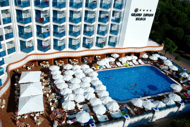 Pool, Grand Zaman Beach Hotel, Antalya