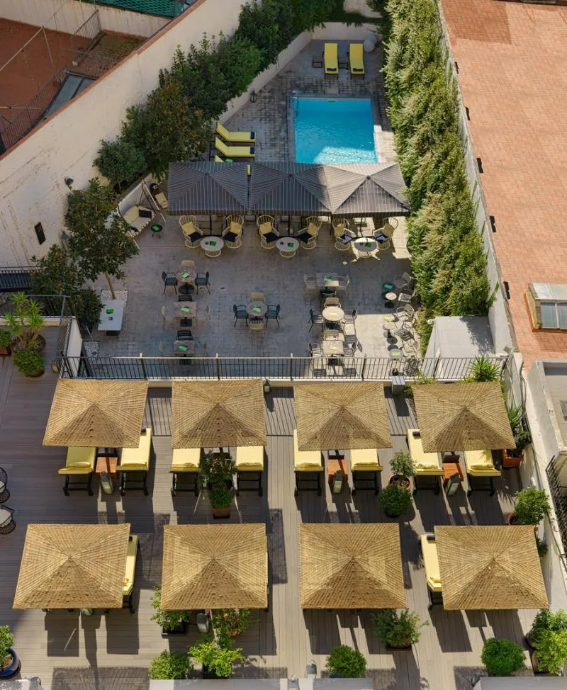 Terrace, H10 Metropolitan, Barcelona