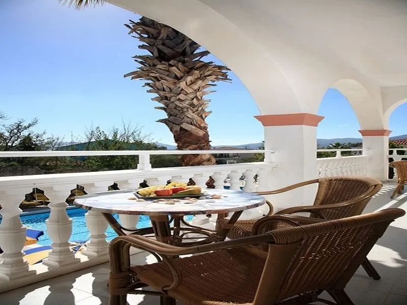 Terrace, Daisy Apartments, Zante