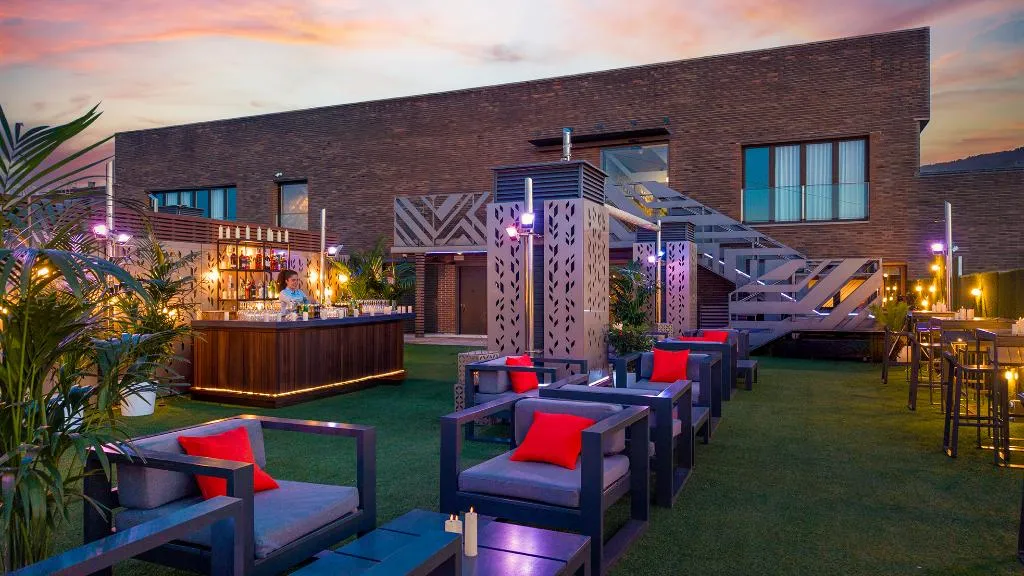 Terrace, Novotel Madrid Center, Madrid