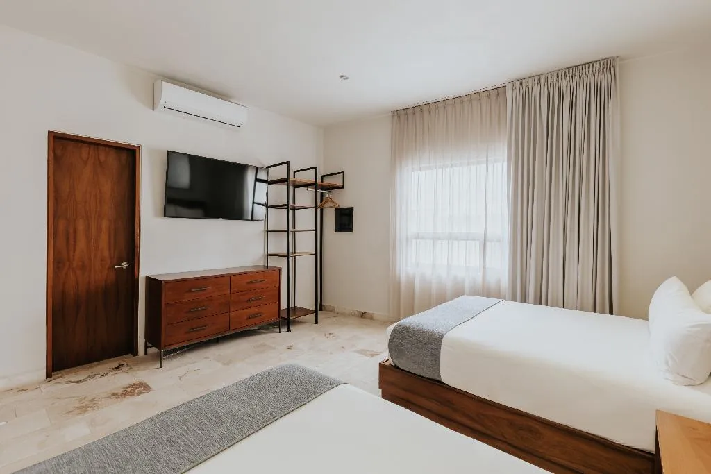 FAMILY ROOM THREE BEDS Room, The Strabon Tulum, Cancun Area