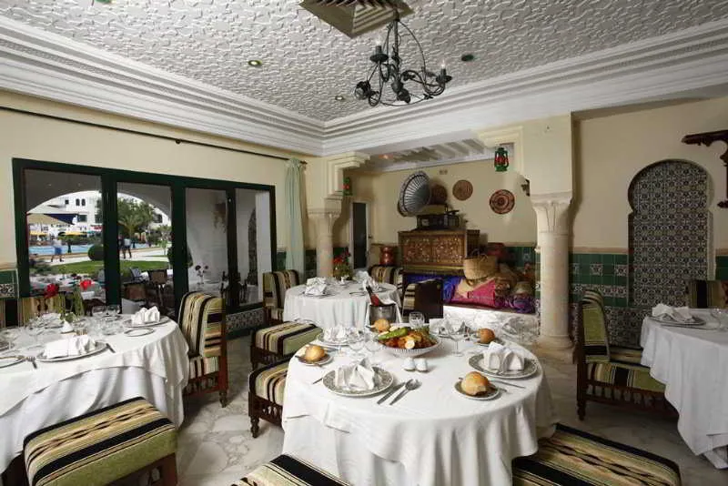 Restaurant, Les Maisons de la Mer, Tunisia