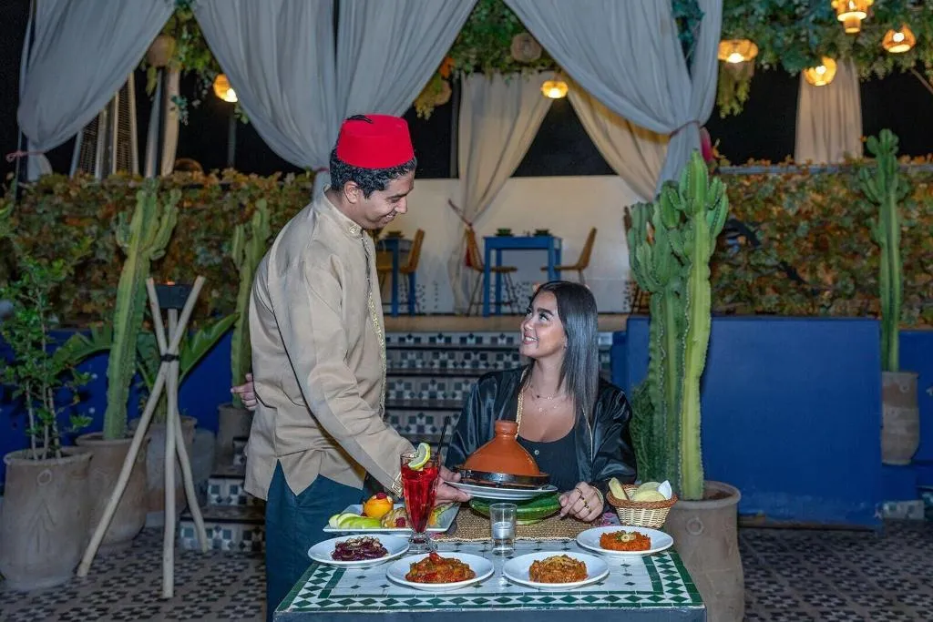 Restaurant, Riad Rãªve De Samir, Marrakech