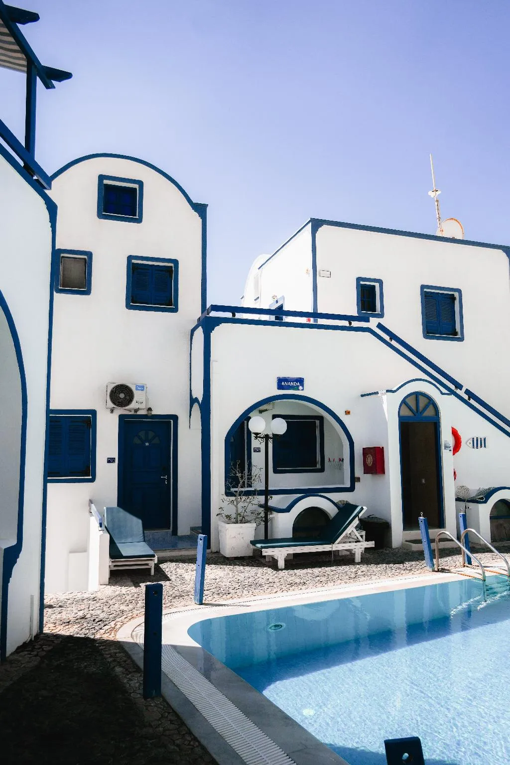 General view, Roula Villa, Santorini