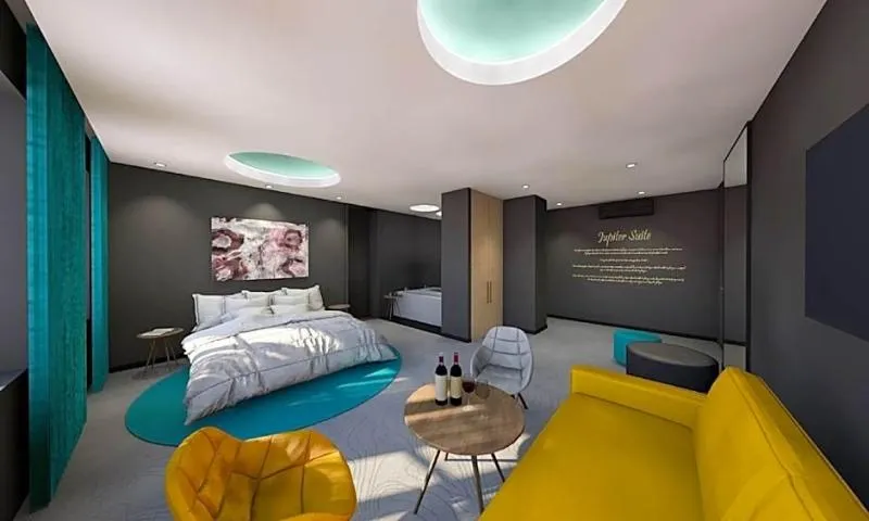 Lobby, Rooftop Planet Prague Hotel, Prague