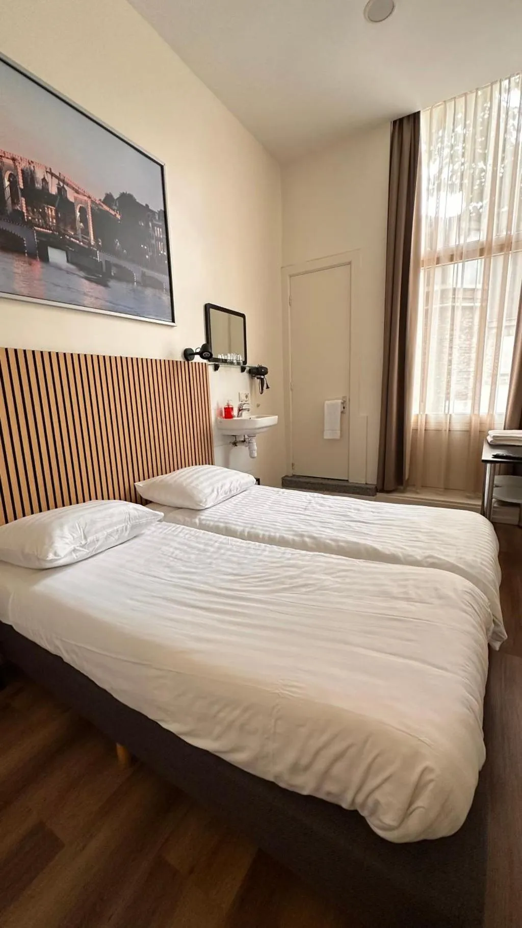 TWIN STANDARD Room, Budget Hotel Hortus, Amsterdam