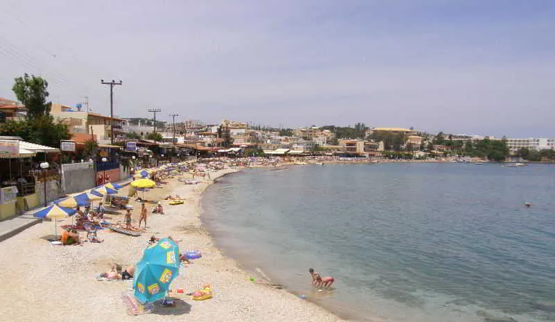 Beach, Scala Hotel Apartments, Crete