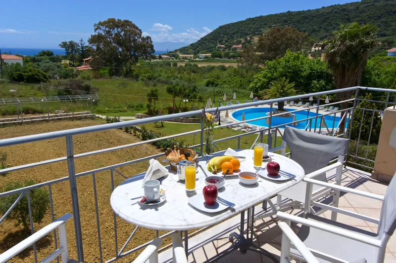 Terrace, Alkioni Hotel, Kefallinia