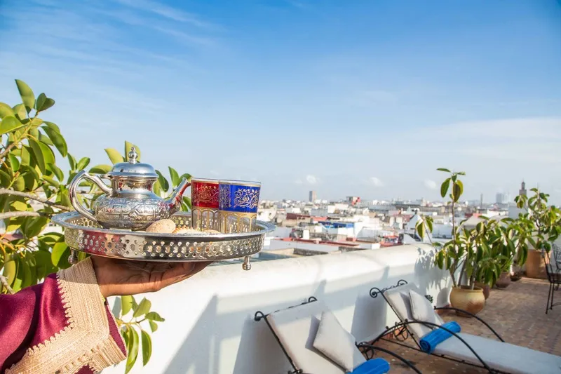 Terrace, Dar el Kebira, Rabat