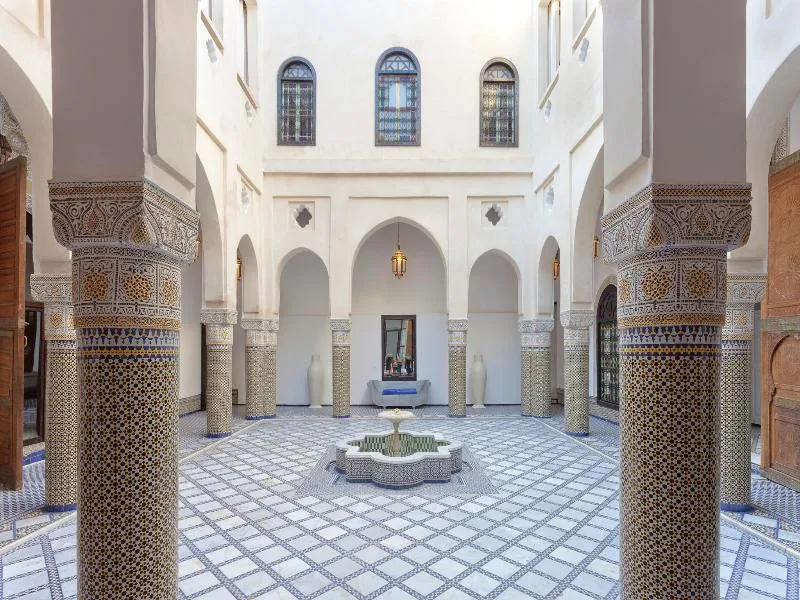 General view, Palais Bahia Fes, Fez