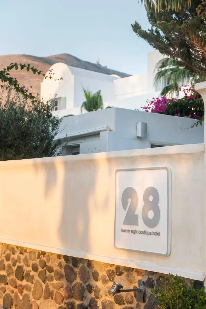 General view, Hotel 28, Santorini