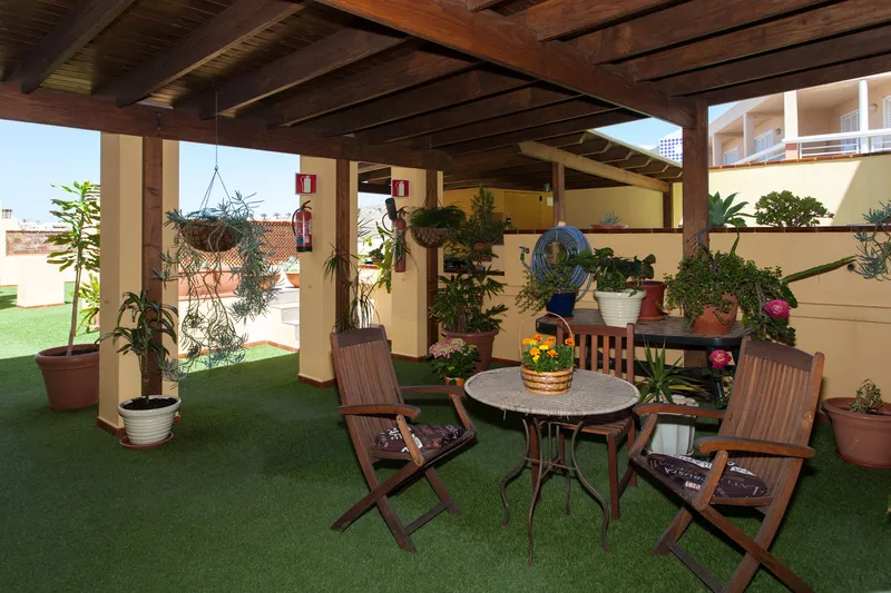 Terrace, Villa-Mar Hotel, Fuerteventura