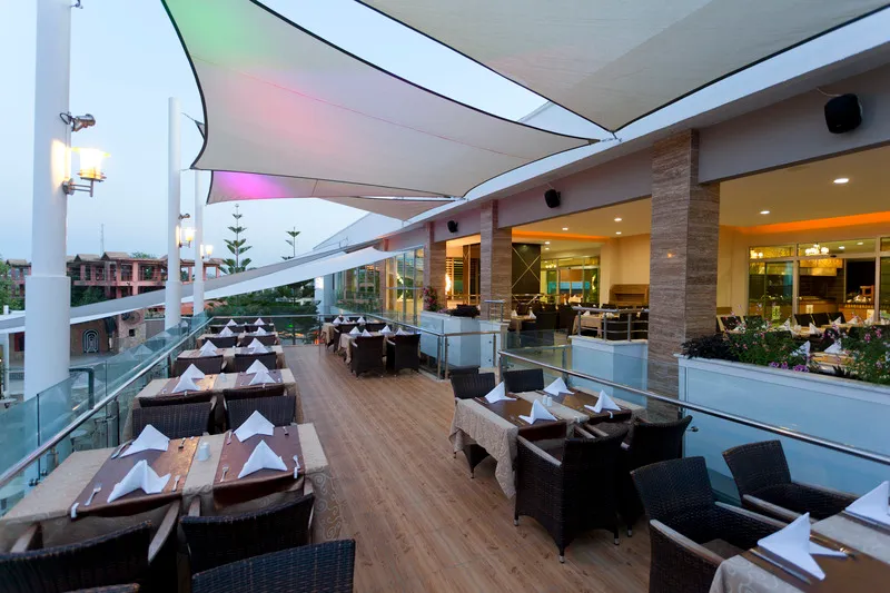 Terrace, Club Mermaid Village, Antalya