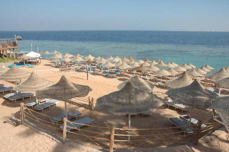 Beach, Nubian Village Aqua Hotel, Red Sea Riviera