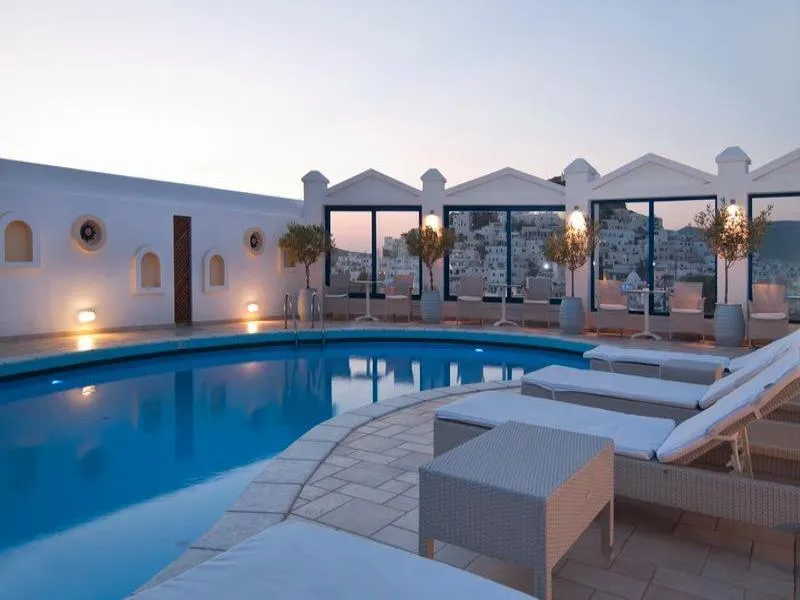 Pool, Lofos Village, Santorini