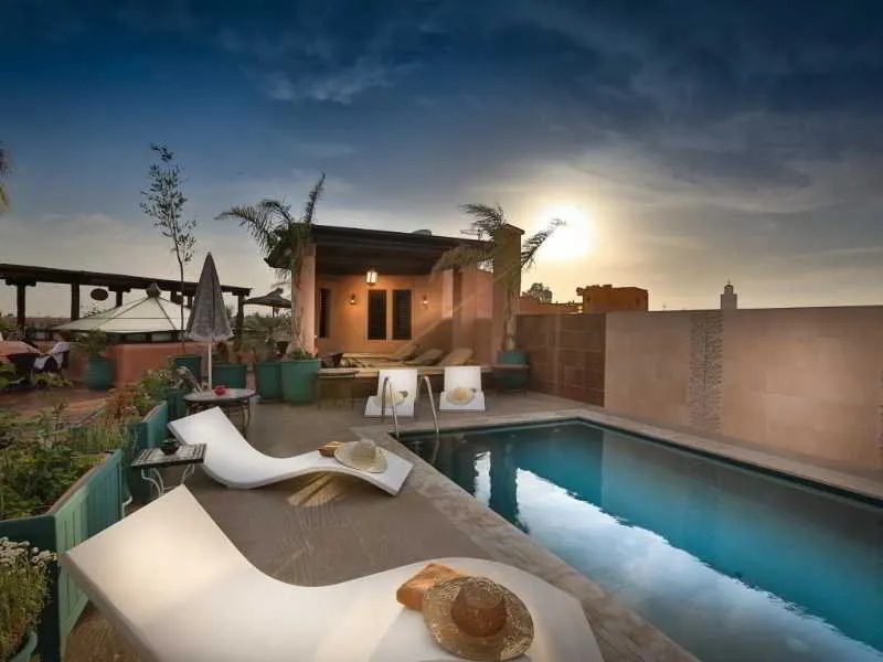 General view, Riad Bahia Salam, Marrakech