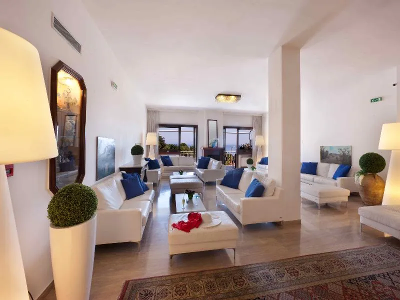 Lobby, Rivage Hotel, Naples