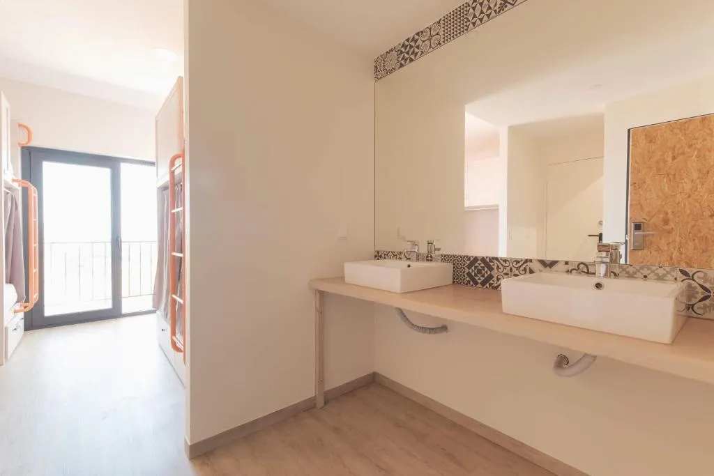 Bed in dormitory WITH SHARED BATHROOM Room, WOT Ericeira Surf Social, Lisbon
