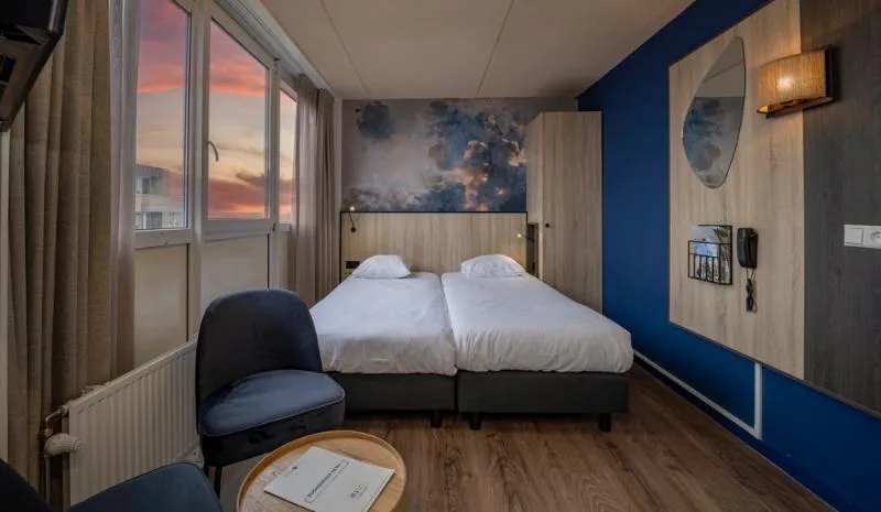 DOUBLE ECONOMY Room, Fletcher Hotel-Restaurant Zeeduin, Amsterdam