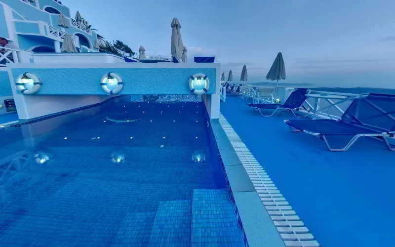 Pool, Kafieris Blue Apartments, Santorini