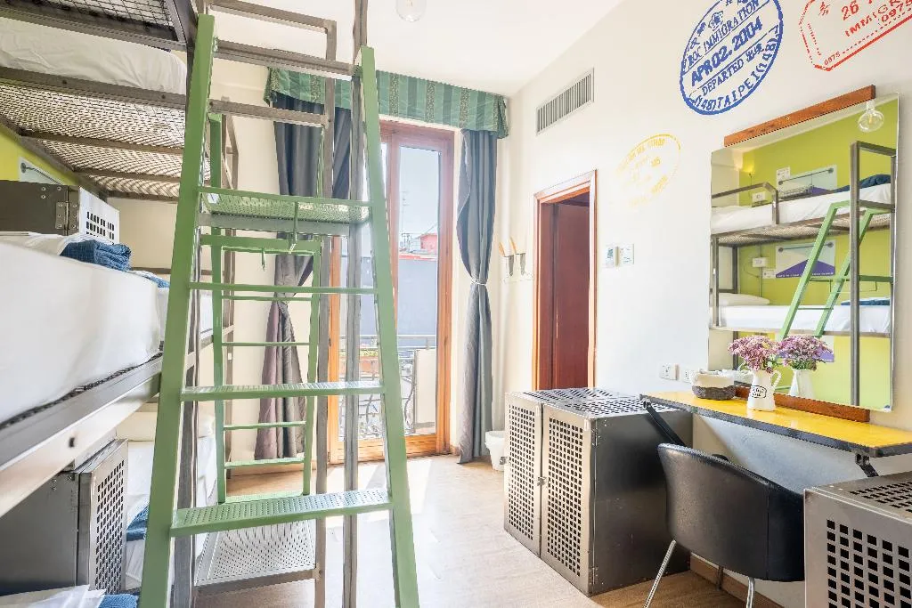 Bed in dormitory CAPACITY 6 Room, Ostello Bello Grande Milan - Milano Centrale, Milan