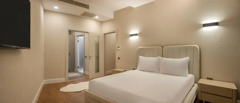 Room TWO DOUBLE BEDS Room, Alodger Sirius Town Lara, Antalya
