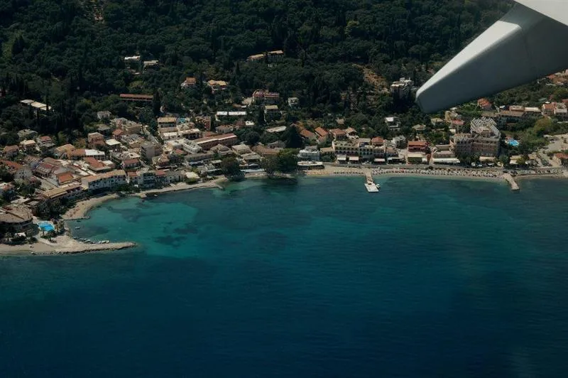 General view, Benitses Arches, Corfu